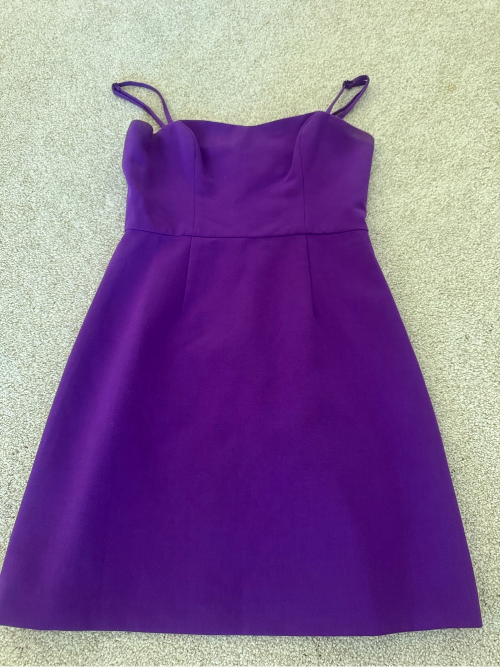 French Connection Violet Spaghetti Strap Dress